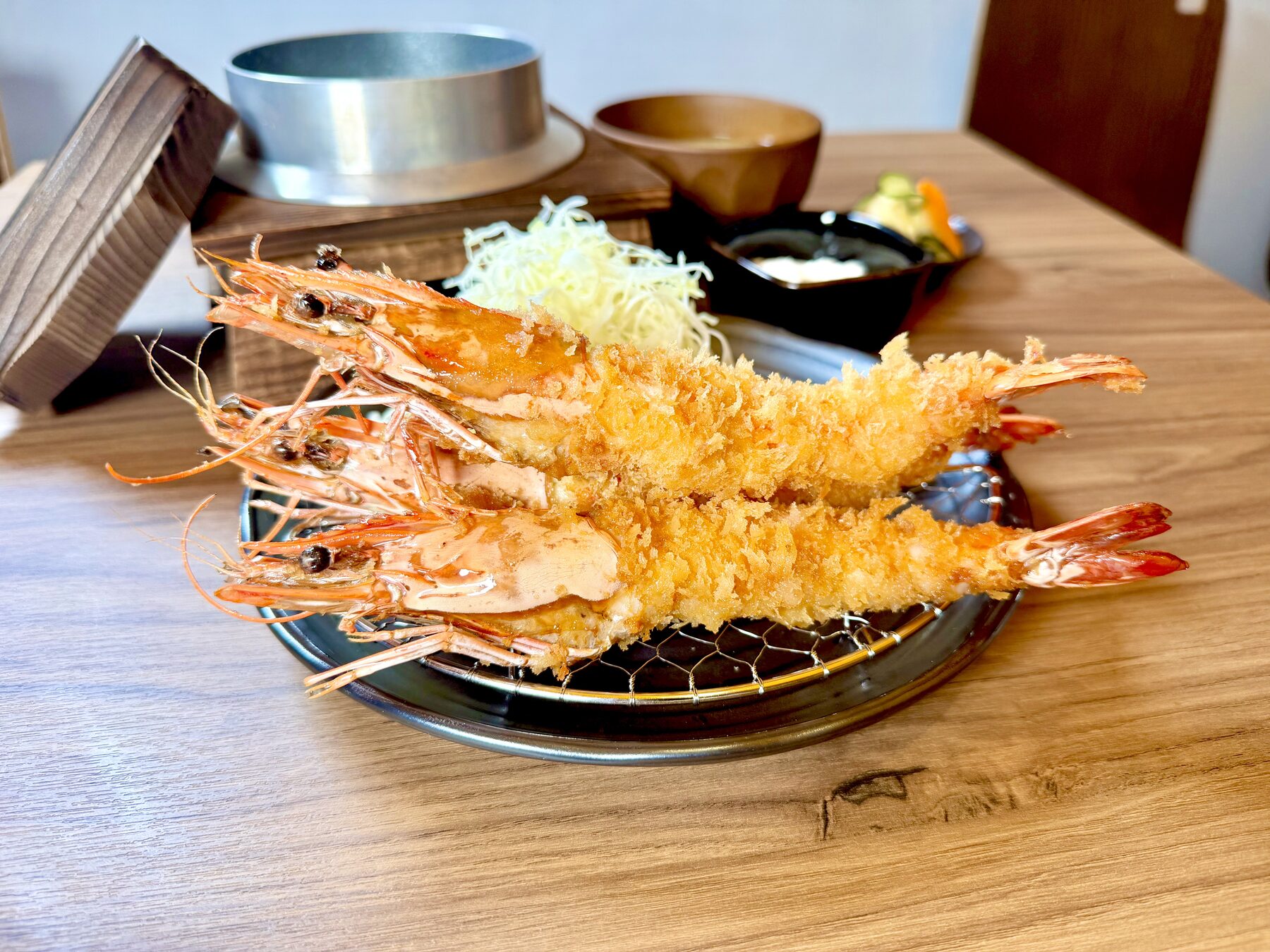 海老フライ定食